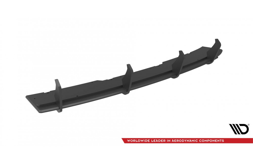 Street Pro Rear Diffuser Audi A4 B9 - Black