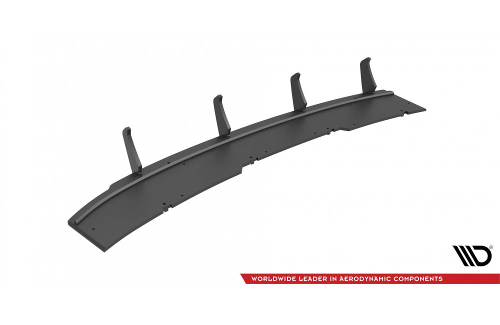 Street Pro Rear Diffuser Audi A4 B9 - Black