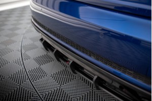 Street Pro Rear Diffuser Audi A4 Competition B9  - Black