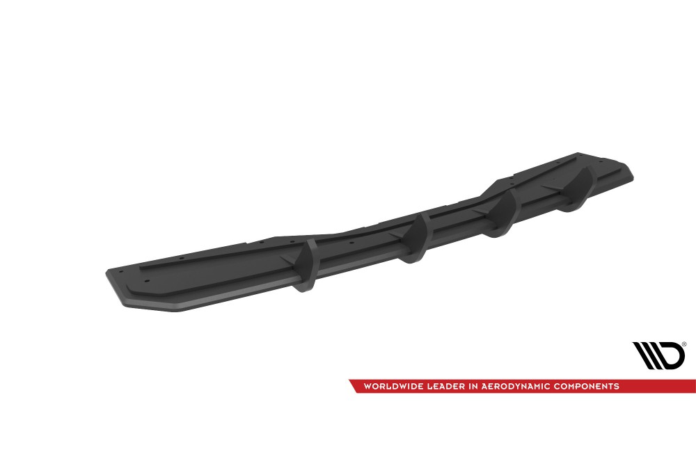 Street Pro Rear Diffuser Audi A4 Competition B9  - Black
