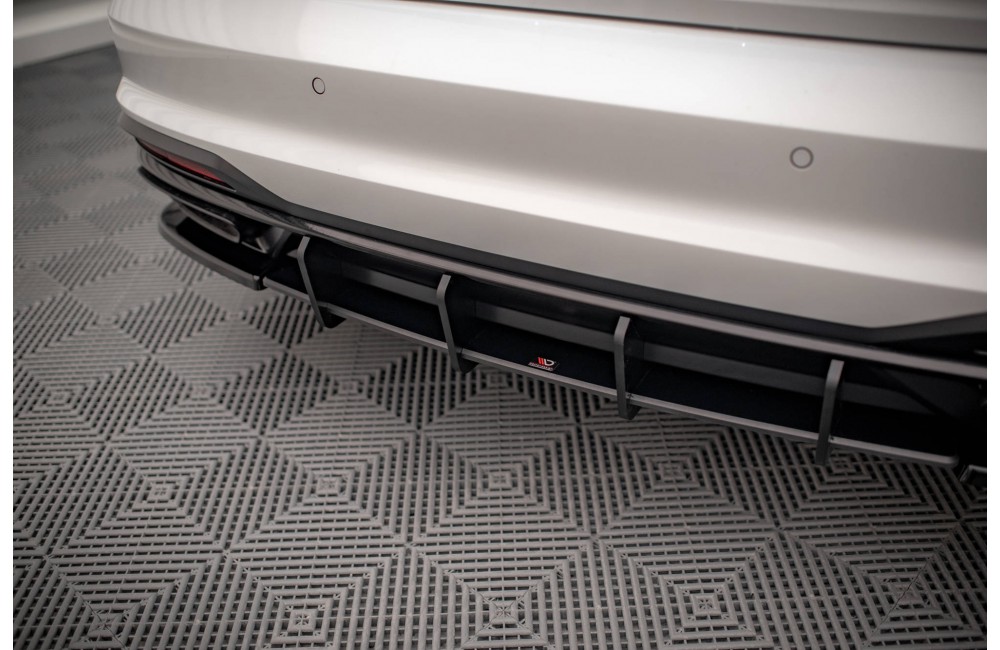 Street Pro Rear Diffuser Audi A4 B9 Facelift - Black
