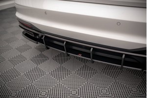 Street Pro Rear Diffuser Audi A4 B9 Facelift - Black