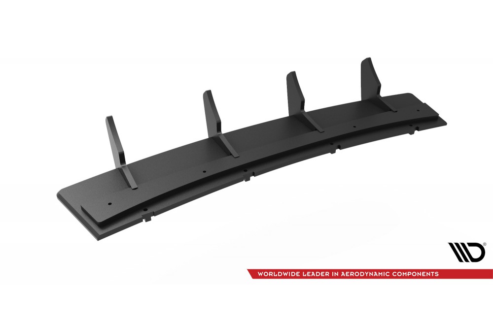 Street Pro Rear Diffuser Audi A4 B9 Facelift - Black