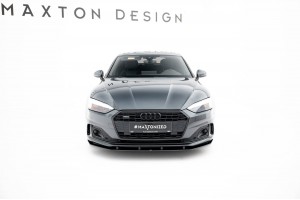 Street Pro Front Splitter Audi A5 F5 Facelift - Black