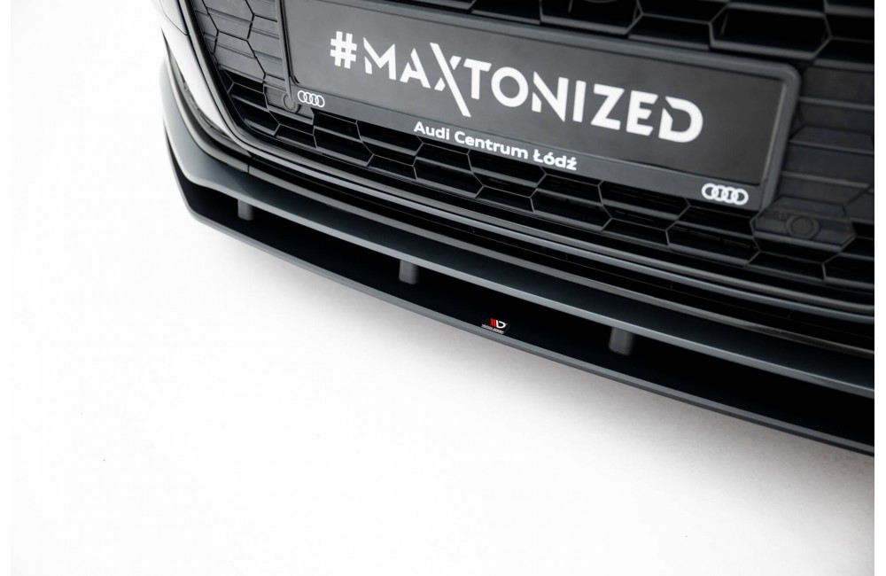 Street Pro Front Splitter Audi A5 F5 Facelift - Black