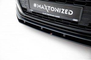 Street Pro Front Splitter Audi A5 F5 Facelift - Black