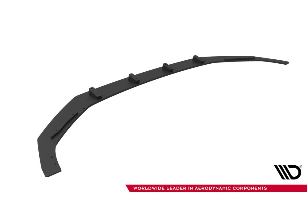 Street Pro Front Splitter Audi A5 F5 Facelift - Black