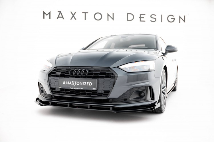 Street Pro Μπροστινή Splitter + Flaps Audi A5 F5 Facelift