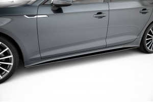 Street Pro Side Skirts Diffusers Audi A5 Sportback F5 Facelift - Black Street Pro Side Skirts Diffusers Audi A5 Sportback F5 Facelift - Black