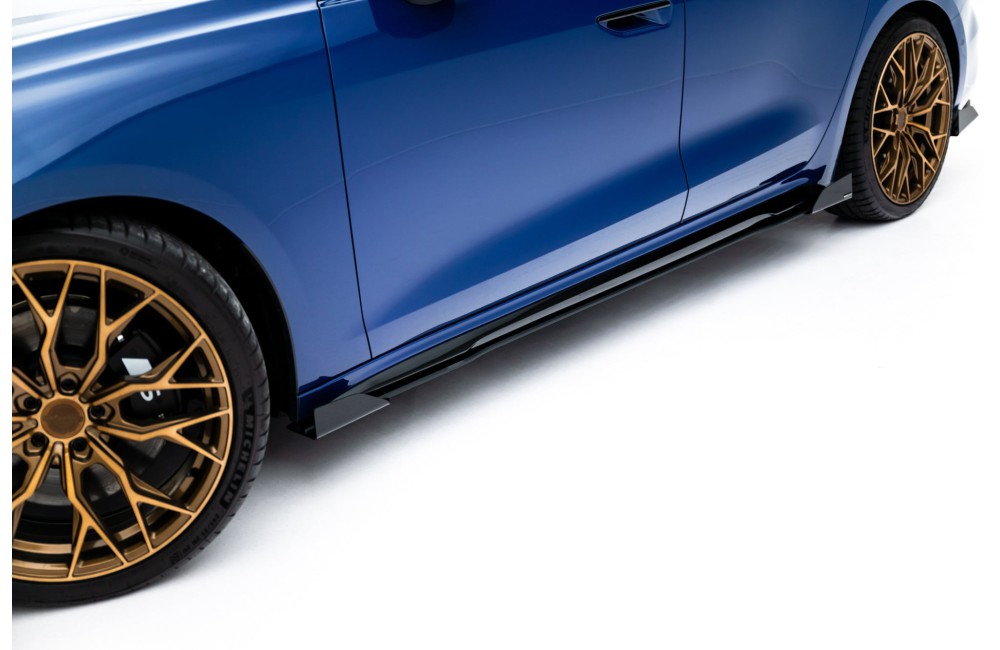 Street Pro Side Skirts Diffusers + Flaps Audi A5 S-Line / S5 Sedan / Avant B10