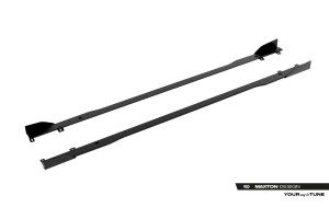 Street Pro Side Skirts Diffusers + Flaps Audi A5 S-Line / S5 Sedan / Avant B10