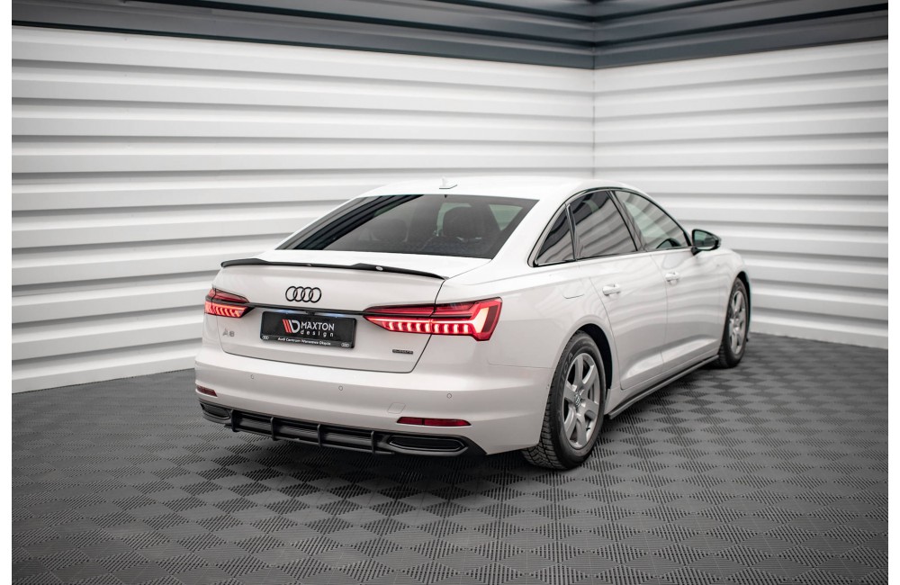 Street Pro Rear Diffuser Audi A6 C8 - Black