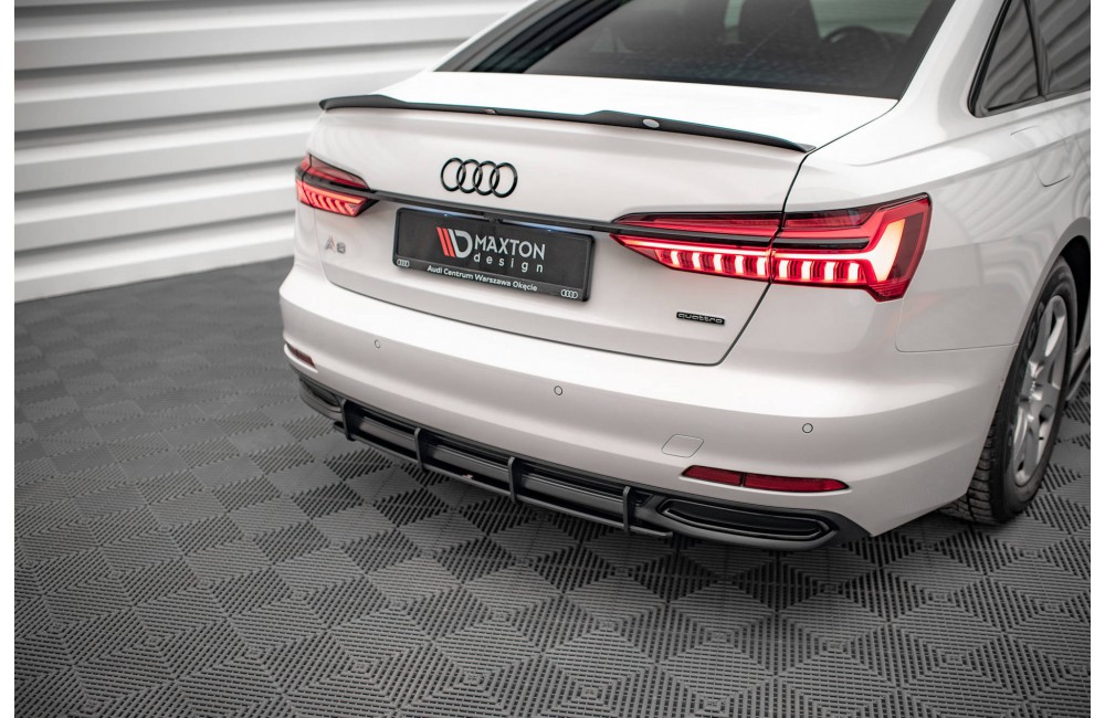 Street Pro Rear Diffuser Audi A6 C8 - Black