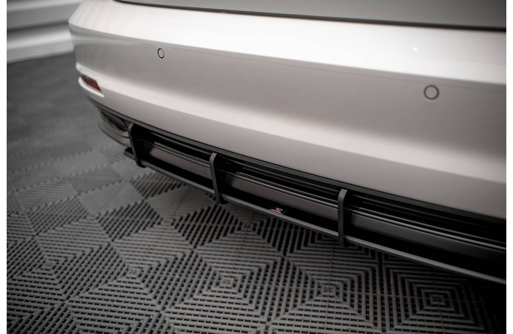 Street Pro Rear Diffuser Audi A6 C8 - Black