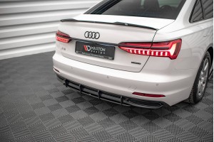 Street Pro Rear Diffuser Audi A6 C8 - Black