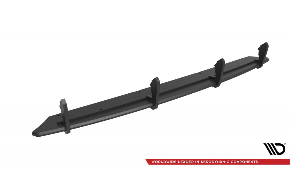 Street Pro Rear Diffuser Audi A6 C8 - Black