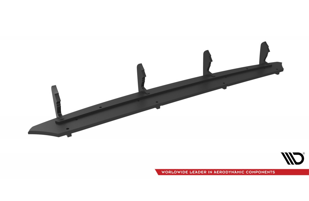 Street Pro Rear Diffuser Audi A6 C8 - Black