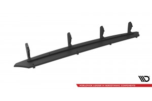 Street Pro Rear Diffuser Audi A6 C8 - Black