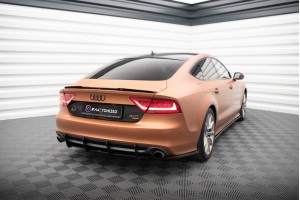 Street Pro Rear Diffuser Audi A7 S-Line C7 - Black