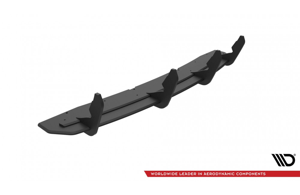 Street Pro Rear Diffuser Audi A7 S-Line C7 - Black