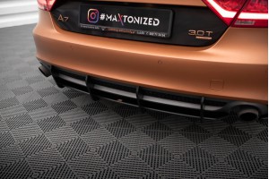Street Pro Rear Diffuser Audi A7 S-Line C7 - Black