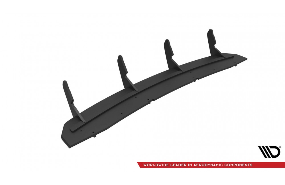 Street Pro Rear Diffuser Audi A7 S-Line C7 - Black