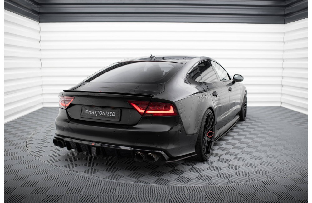 Street Pro Rear Side Splitters Audi A7 S-Line C7