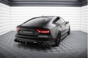 Street Pro Rear Side Splitters Audi A7 S-Line C7