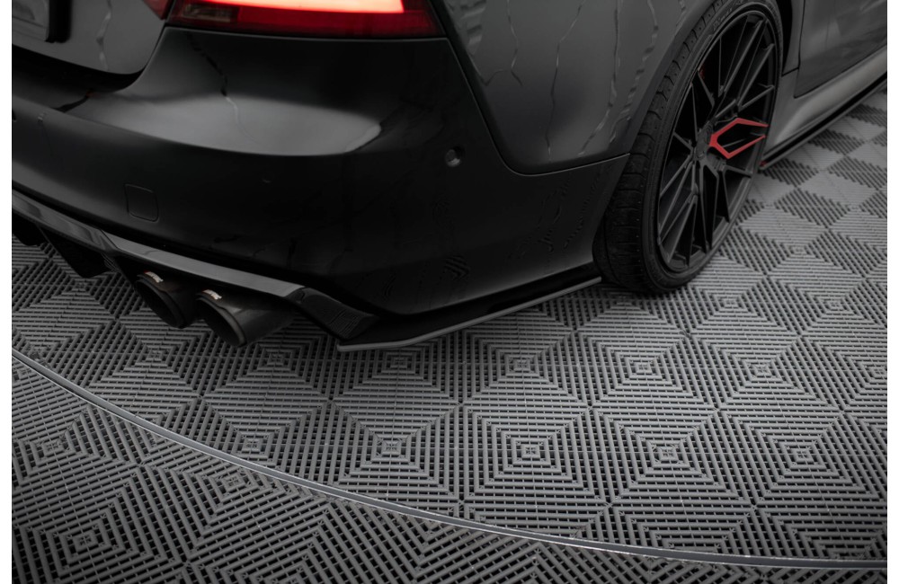 Street Pro Rear Side Splitters Audi A7 S-Line C7