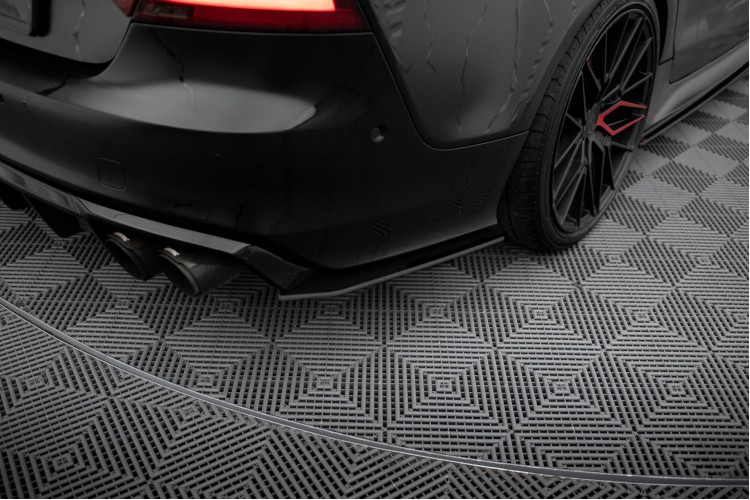 Street Pro Rear Side Splitters Audi A7 S-Line C7