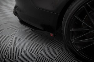 Street Pro Rear Side Splitters + Flaps Audi A7 S-Line C7