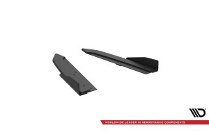 Street Pro Rear Side Splitters + Flaps Audi A7 S-Line C7