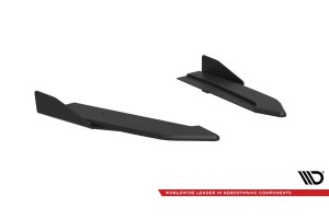 Street Pro Rear Side Splitters + Flaps Audi A7 S-Line C7