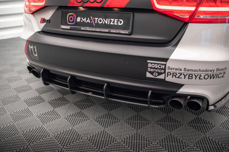 Street Pro Πίσω Diffuser Audi S8 D4