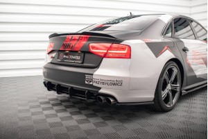 Street Pro Rear Diffuser Audi S8 D4 - Black