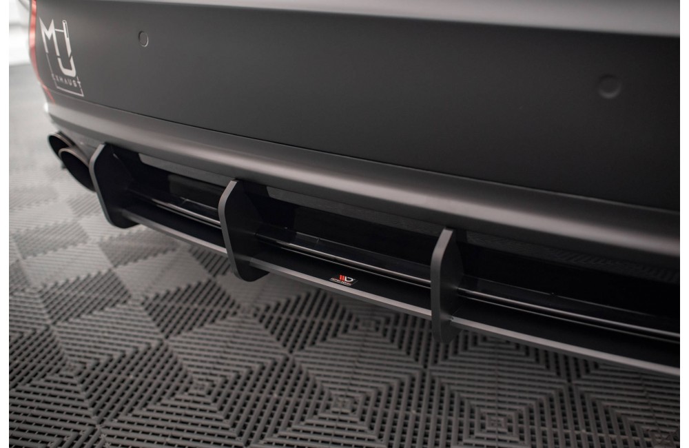 Street Pro Rear Diffuser Audi S8 D4 - Black