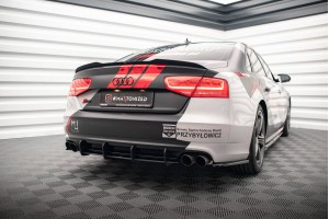 Street Pro Rear Diffuser Audi S8 D4 - Black