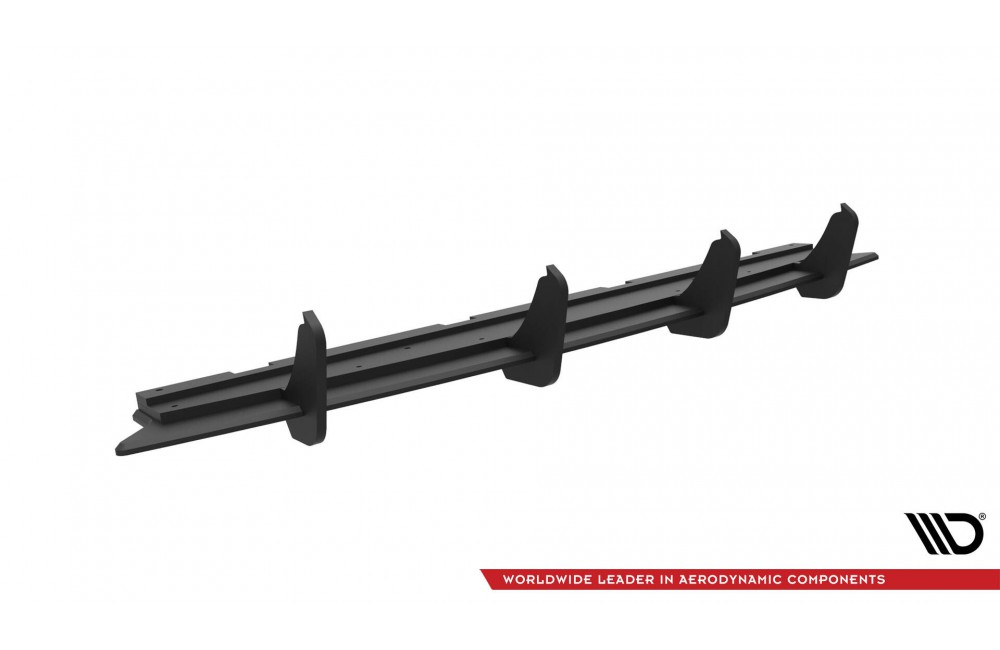 Street Pro Rear Diffuser Audi Q8 S-Line Mk1 - Black