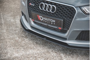 Street Pro Front Splitter Audi RS3 8V Sportback - Black