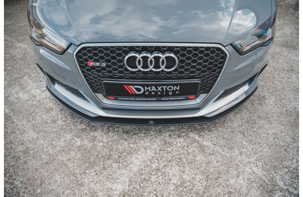 Street Pro Front Splitter Audi RS3 8V Sportback - Black