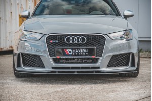 Street Pro Front Splitter Audi RS3 8V Sportback - Black