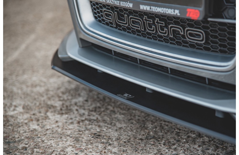 Street Pro Front Splitter Audi RS3 8V Sportback - Black