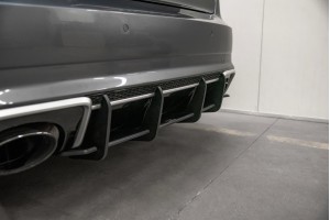 Street Pro Rear Diffuser V.1 Audi RS3 8V Sportback - Black