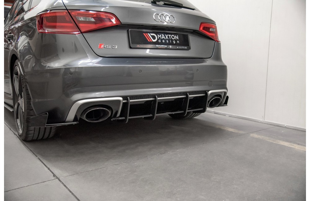 Street Pro Rear Diffuser V.1 Audi RS3 8V Sportback - Black