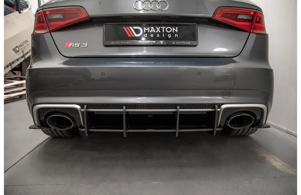 Street Pro Rear Diffuser V.1 Audi RS3 8V Sportback - Black