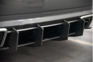 Street Pro Rear Diffuser V.2 Audi RS3 8V Sportback - Black