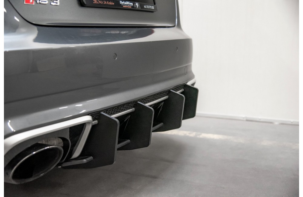 Street Pro Rear Diffuser V.2 Audi RS3 8V Sportback - Black