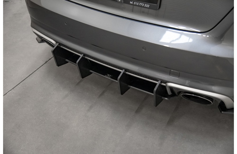 Street Pro Rear Diffuser V.2 Audi RS3 8V Sportback - Black
