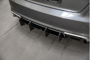 Street Pro Rear Diffuser V.2 Audi RS3 8V Sportback - Black