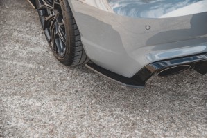 Street Pro Rear Side Splitters Audi RS3 8V Sportback - Black